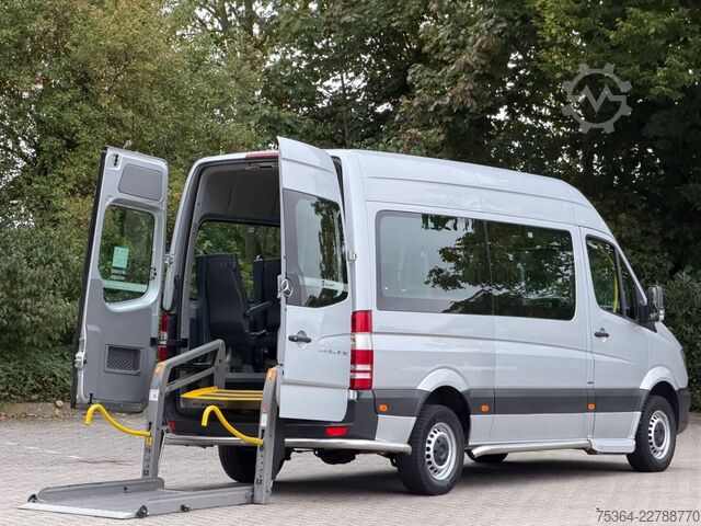 Minibus MERCEDES-BENZ Sprinter 313 BlueTEC 9 Sitze Rollstuhllift Klima