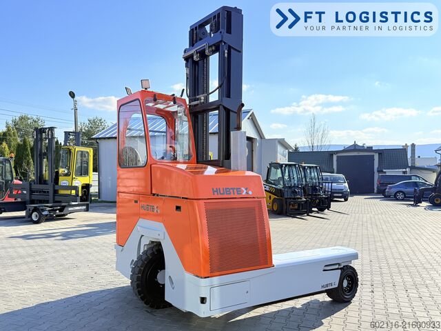 4-way forklift Hubtex DQ45G DUPLEX 5000 FORK-POSITIONER CABIN
