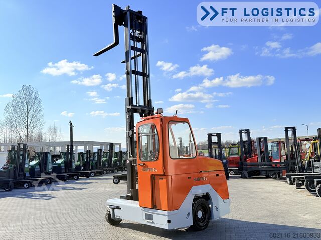 4-way forklift Hubtex DQ45G DUPLEX 5000 FORK-POSITIONER CABIN