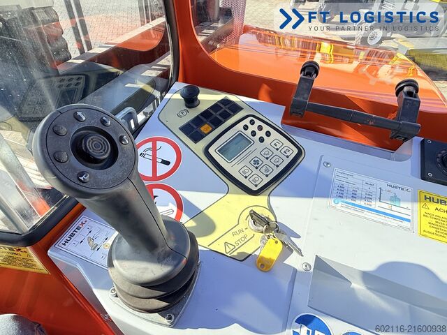 4-way forklift Hubtex DQ45G DUPLEX 5000 FORK-POSITIONER CABIN