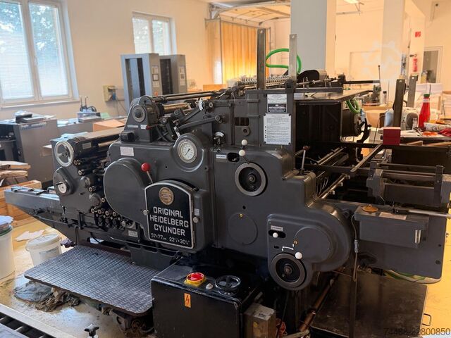 Letterpress machine Heidelberg Cylinder SBG