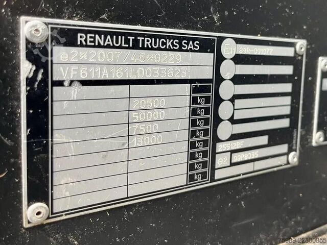 Standard-SZM Renault T460 vin:  VF611A161LD033623,  592852 km