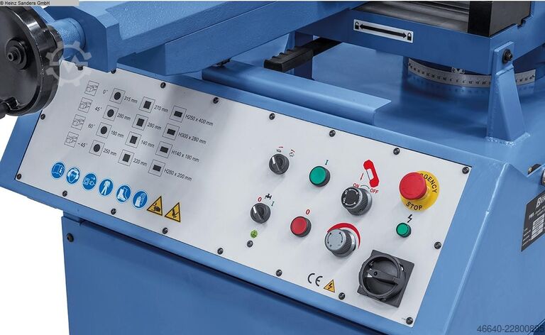 Bandsäge BERNARDO MBS 400 DG / 400 V