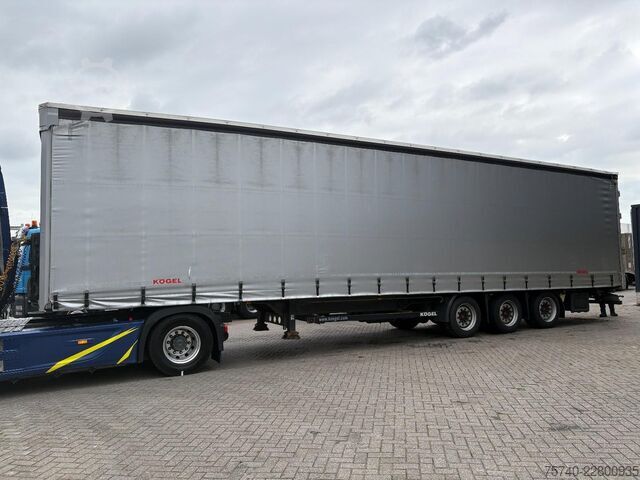 Schiebeplanen Kögel - SN 24 +MEGA TRAILER + 3X SAF AXLE + SCHUIFDAK...