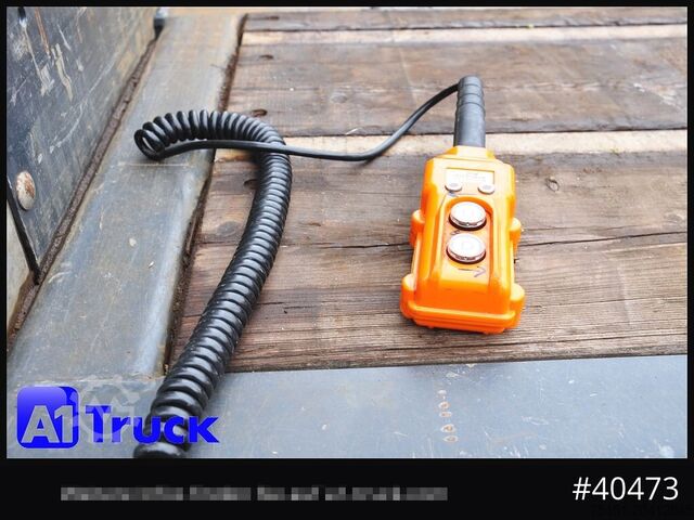 Plattform Auflieger FAYMONVILLE F-S43-1AAF Telemax,3 zwangs gelenkt, Lenkachse