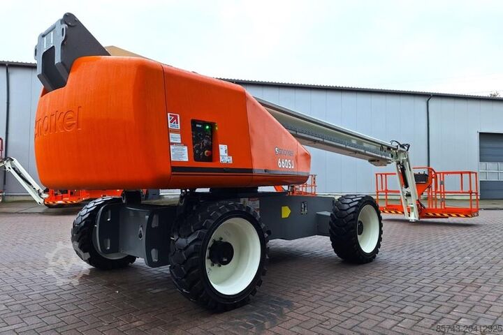 Teleskopbühne Snorkel 660SJ Valid Inspection, *Guarantee! CE, Diesel, 4x