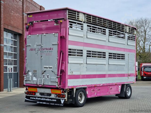 Viehtransport Pezzaioli 2 deck livestock - Lifting floor - Lifting roof...