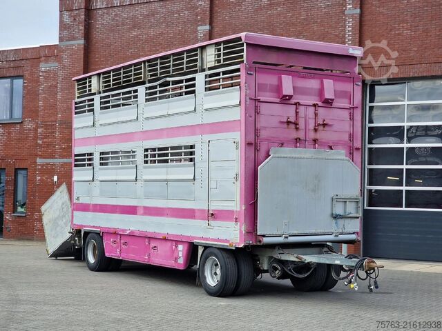 Viehtransport Pezzaioli 2 deck livestock - Lifting floor - Lifting roof...
