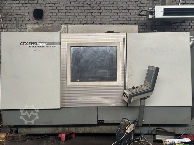CNC turning and milling center Gildemeister CTX 620V3 linear