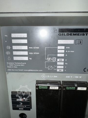 CNC turning and milling center Gildemeister CTX 620V3 linear