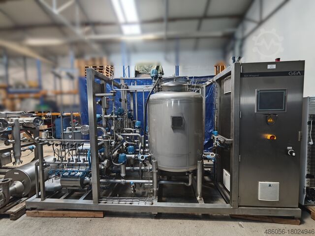 Modular membrane filtration unit GEA Membrane Skid up to 6.25 m³/h