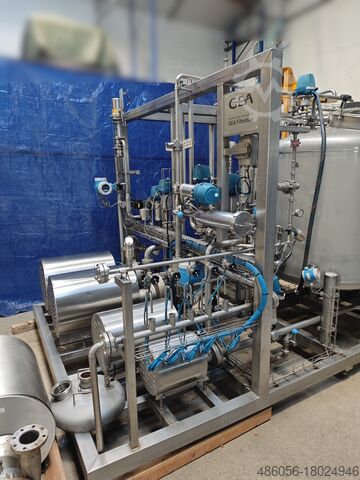 Modular membrane filtration unit GEA Membrane Skid up to 6.25 m³/h
