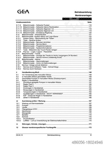 Modular membrane filtration unit GEA Membrane Skid up to 6.25 m³/h