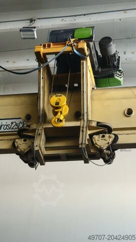 Brückenkran h.höhe:10m Span:16,3m STAHL  "Komép" bau 12.5t, lift:10m, span:16.3m