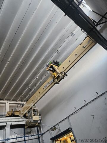 Brückenkran h.höhe:10m Span:16,3m STAHL  "Komép" bau 12.5t, lift:10m, span:16.3m