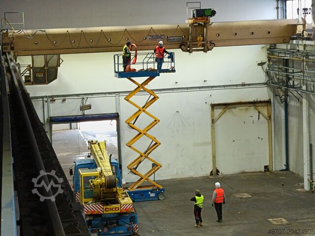 Brückenkran h.höhe:10m Span:16,3m STAHL STAHL  ÉPGÉP 12.5t, lift:10m, span:16.3m