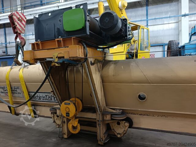 Brückenkran h.höhe:10m Span:16,3m STAHL STAHL  ÉPGÉP 12.5t, lift:10m, span:16.3m