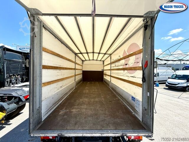 Flatbed truck with tarp Iveco Eurocargo 120-220P
