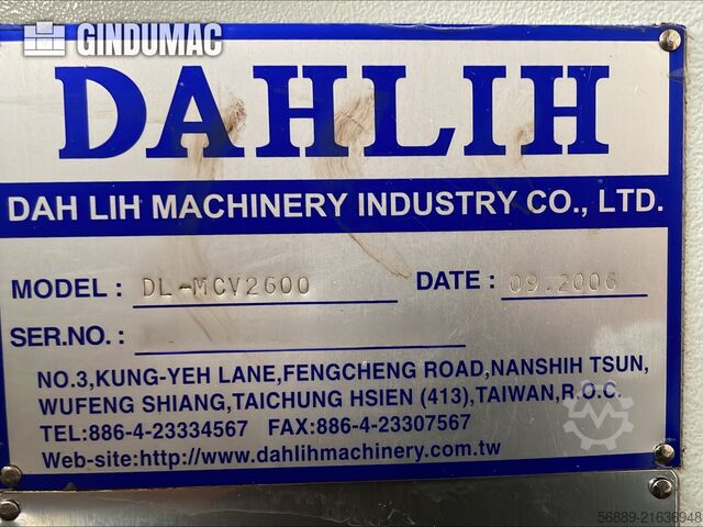 DAH LIH MCV2600 DAH LIH MCV2600