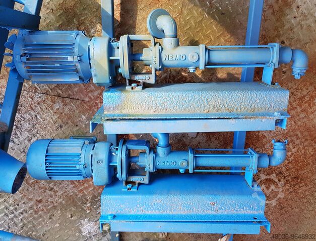 Eccentric screw pumps ALLWEILER Exzenterschneckenpumpe