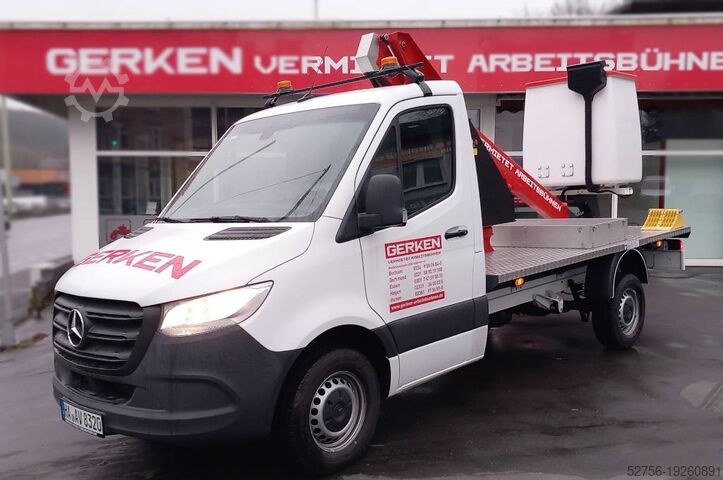 Truck aerial platform France Elevateur Topy 10.2