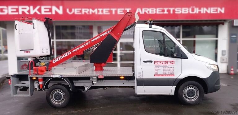 Truck aerial platform France Elevateur Topy 10.2