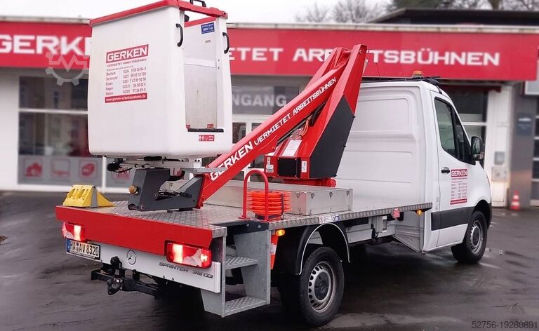 Truck aerial platform France Elevateur Topy 10.2