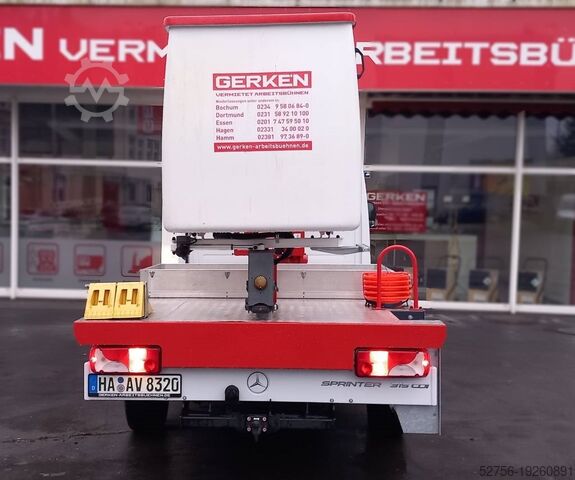 Truck aerial platform France Elevateur Topy 10.2