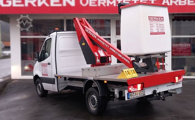 Truck aerial platform France Elevateur Topy 10.2