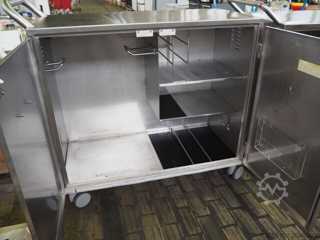 Edelstahl Cleanroom-Wagen ATPEL