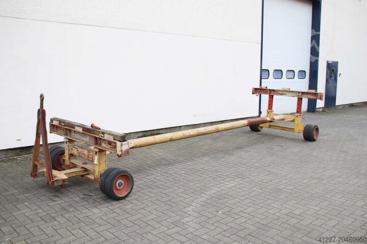 Heavy-duty transport vehicle 11 tons unbekannt Trägerabstand 5860 mm  Höhe 850 bis 1255 mm