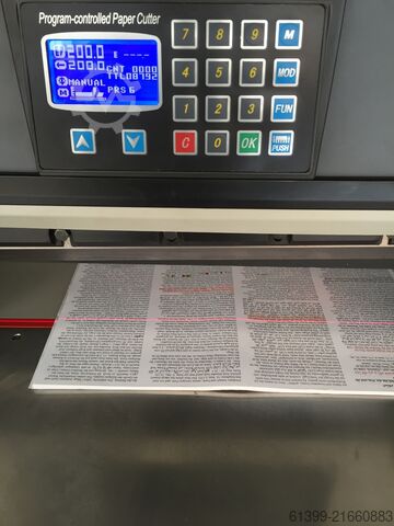 Papierschneidemaschine GRAFOPRESS 550 550