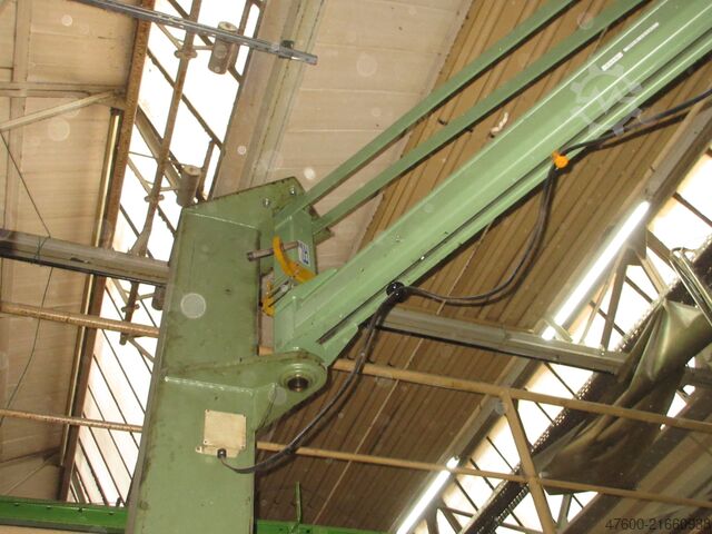 Saeulenschwenkkran Schwenkkran Kettenzug Abus LS Kran Drehkran Hallenkran 1000KG Abus Kettenzug L 4m NL 1,0t H4,3m