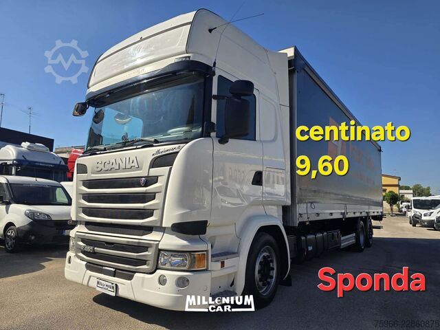 LKW mit Pritsche & Plane SCANIA SCANIA R450 CENTINATO 9,60 SPONDA 2017 E