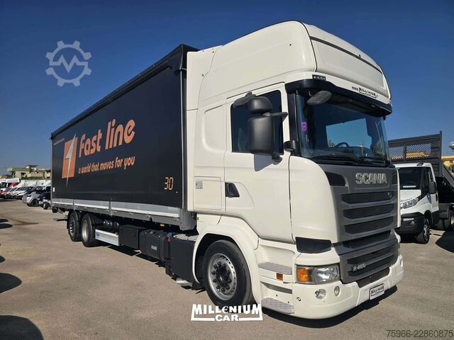 LKW mit Pritsche & Plane SCANIA SCANIA R450 CENTINATO 9,60 SPONDA 2017 E
