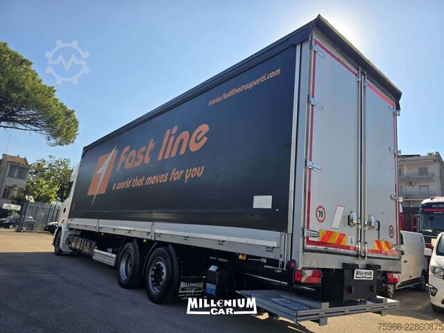 LKW mit Pritsche & Plane SCANIA SCANIA R450 CENTINATO 9,60 SPONDA 2017 E