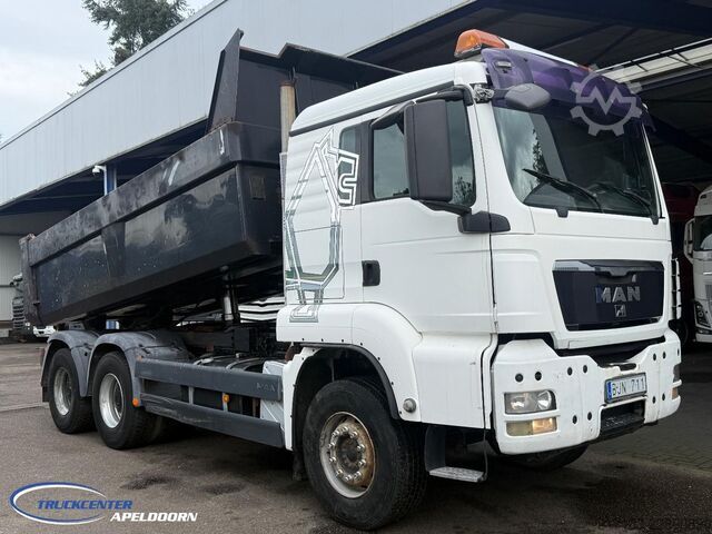 Kipper MAN TGS 26.480 6x4 Reductie assen, Handgeschakeld
