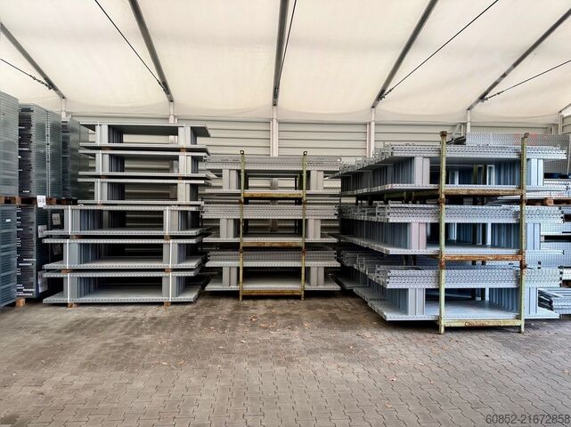 Modular shelf 5,2 lfm SSI Schäfer R3000 Fachbodenregal 249cm hoch, 50cm tief, 6 Lagerebenen