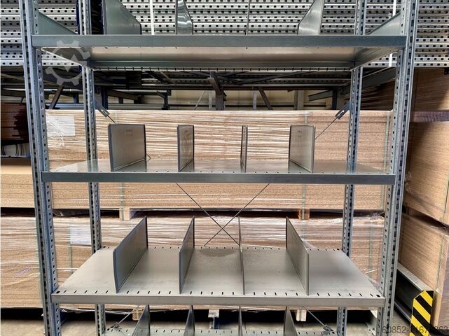 Modular shelf 1,30m SSI Schäfer R3000 Fachbodenregal inkl. 20 Fachtrenner , 250 x 50 cm