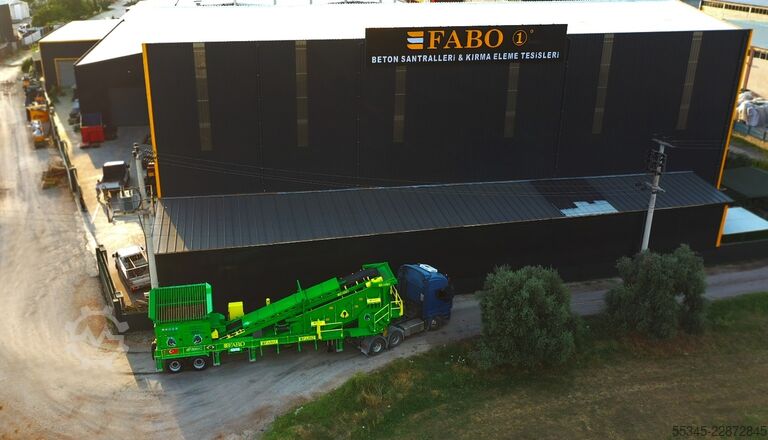 Mobile Screen FABO Mobile Screen ME-2050 Mobile Screening Machine