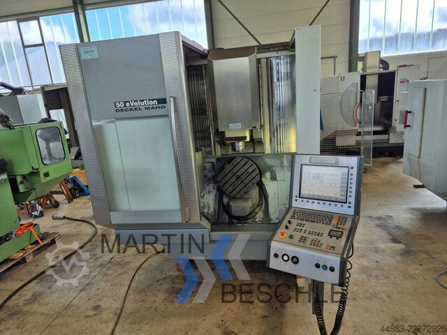 Universal machining center Deckel Maho DMU 50 eVolution