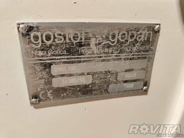 Spiral mixer with bowl lifting device Gostol Gopan SMH 100 + DP-6 ZA SMH