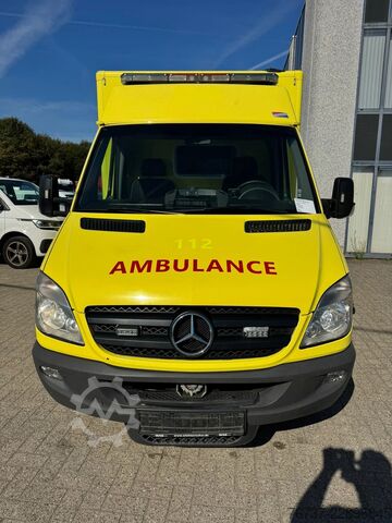 Rettungswagen Mercedes-Benz Sprinter 519 **EURO 5-V6-AIRCO-BELGIAN ORIGINE**