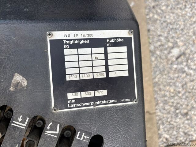 VS-23129 Elektrischer Gabelstapler Steinbock LE16 STEINBOCK LE16