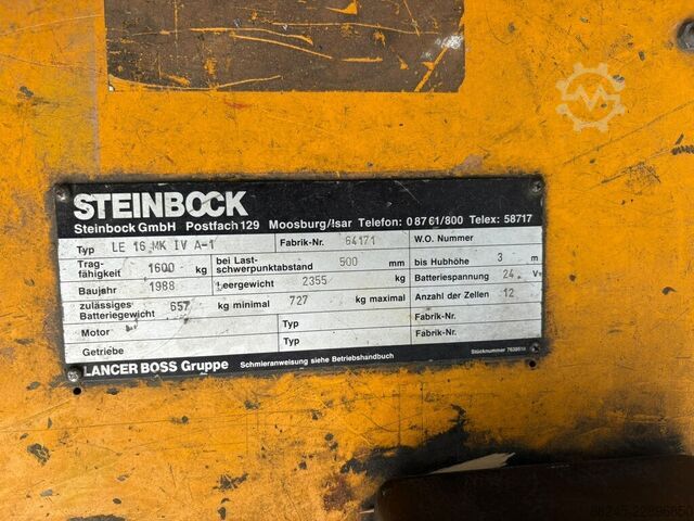VS-23129 Elektrischer Gabelstapler Steinbock LE16 STEINBOCK LE16