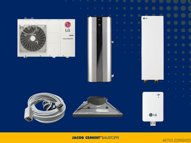 Wärmepumpen-Sets LG Monobloc S, R32 7 kW