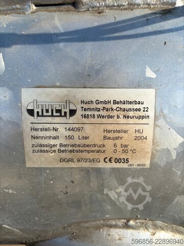 OSNA – Kolbenpumpe OSNA – pompa tłokowa, zbiornik HUCH 150 6 bar, AEG 0,55 kW