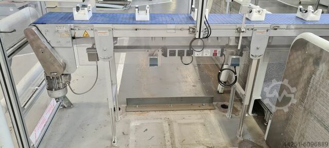 Aluminium flat conveyor belt 7.3m x 0.3m Geppert Band AM-F