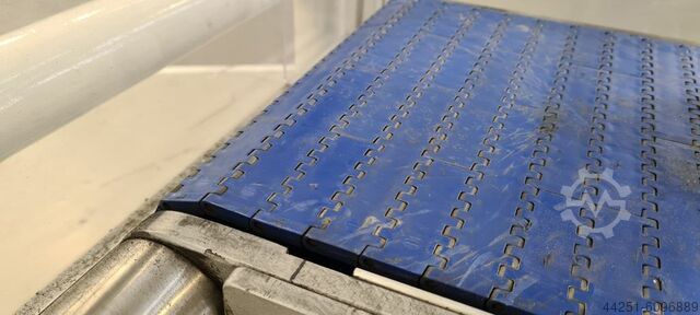 Aluminium flat conveyor belt 7.3m x 0.3m Geppert Band AM-F