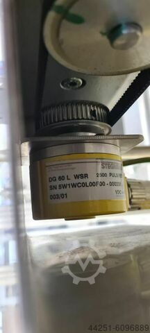 Aluminium flat conveyor belt 7.3m x 0.3m Geppert Band AM-F